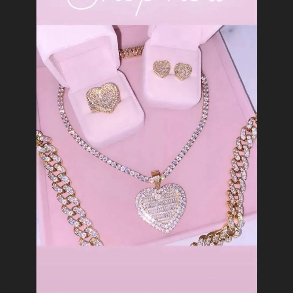 18 inch heart locket necklace